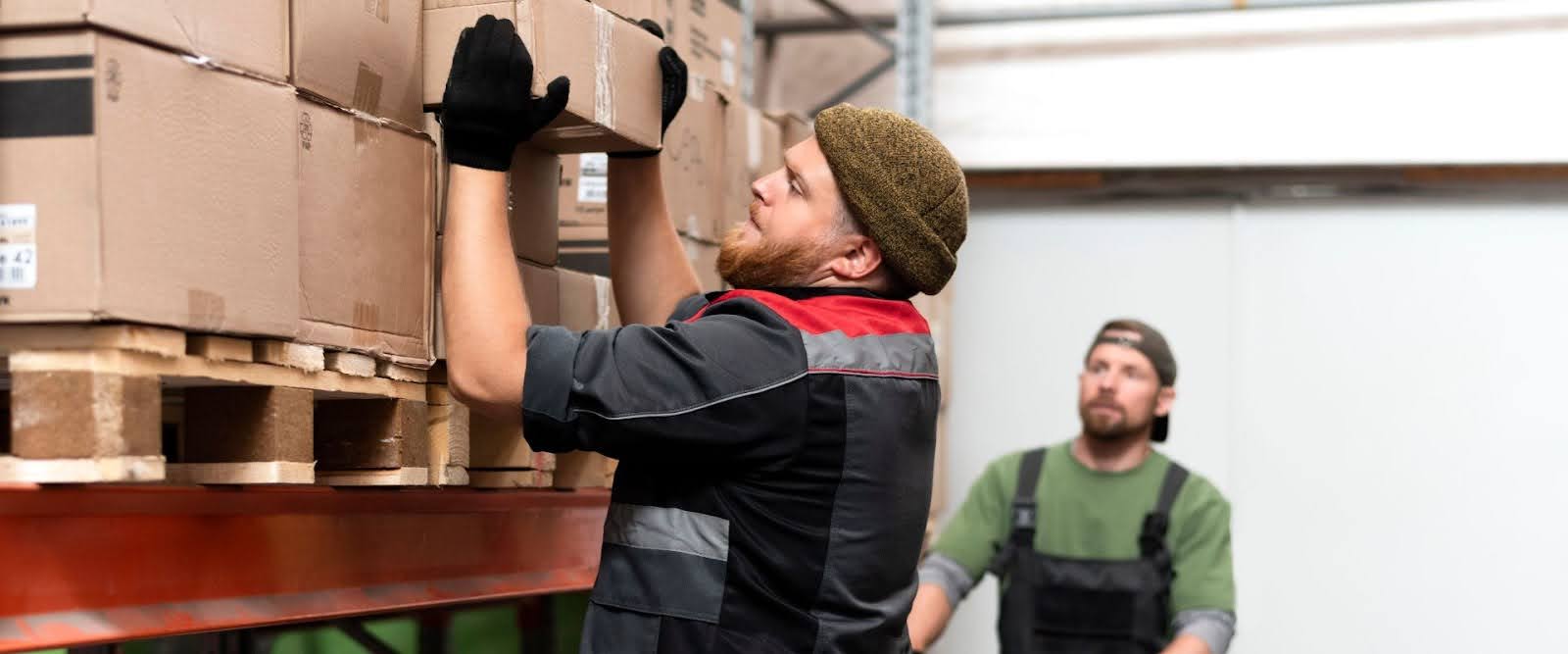 Order picking from warehouse logistics